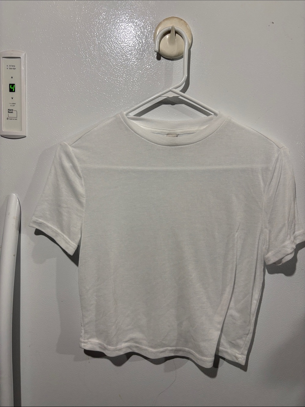 Classic White Crew Short-Sleeve Tee